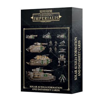 Games Workshop Legions Imperialis: Solar Auxilia Formation and Datasheet Cards (en)