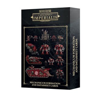 Games Workshop Legions Imperialis: Mechanicum Formation and Datasheet Cards (en)