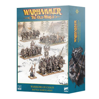 Games Workshop Warriors of Chaos: Battle March Army