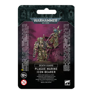 Games Workshop Death Guard: Plague Marine Icon Bearer