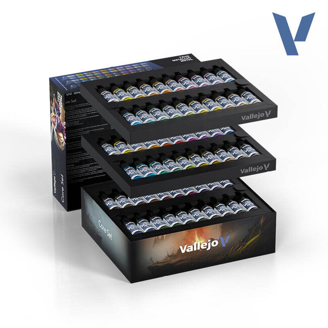Vallejo True Metallic Metal - Core Set