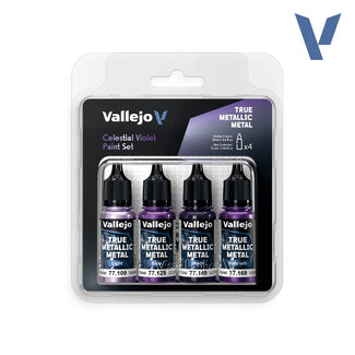 Vallejo True Metallic Metal - Paint Set - Celestial Violet