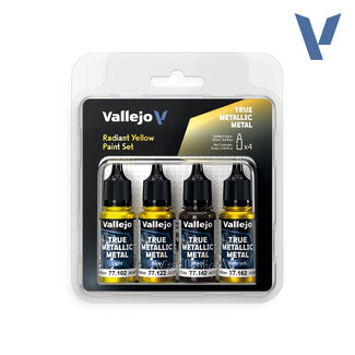 Vallejo True Metallic Metal - Paint Set - Radiant Yellow