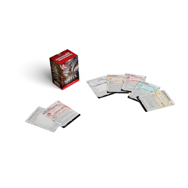 Wizards of the Coast Dungeons & Dragons: Reference Cards - Spells - Levels 4-5 (eng)