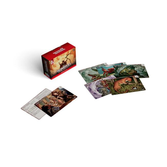 Wizards of the Coast Dungeons & Dragons: Reference Cards - Monsters - Animals and NPCs - CR 0-5 (eng)