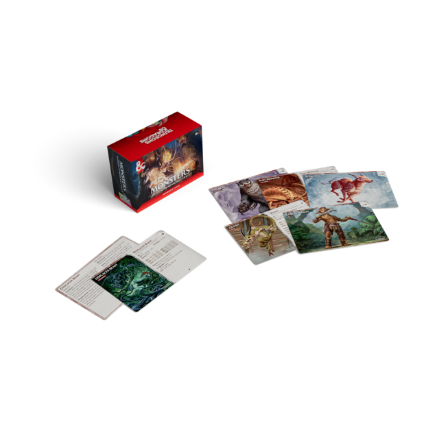 Wizards of the Coast Dungeons & Dragons: Reference Cards - Monsters - Mystical and Menacing - CR 0-5 (eng)