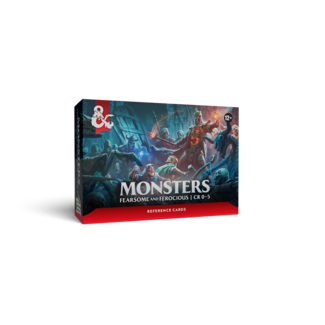 Wizards of the Coast Dungeons & Dragons: Reference Cards - Monsters - Fearsome and Ferocious - CR 0-5 (eng)
