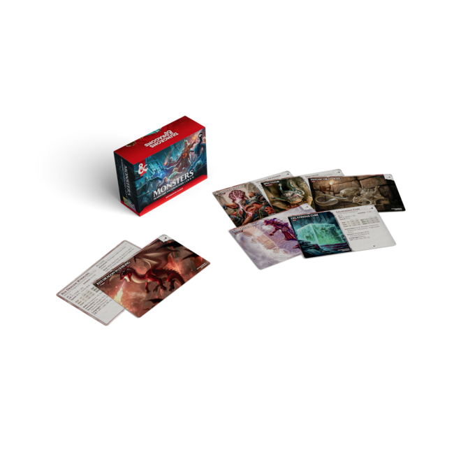 Wizards of the Coast Dungeons & Dragons: Reference Cards - Monsters - Fearsome and Ferocious - CR 0-5 (eng)