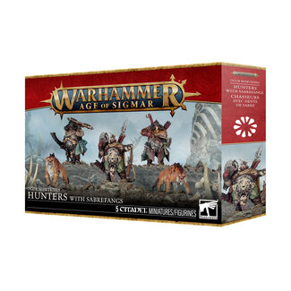 Games Workshop Ogor Mawtribes: Hunters with Sabrefangs