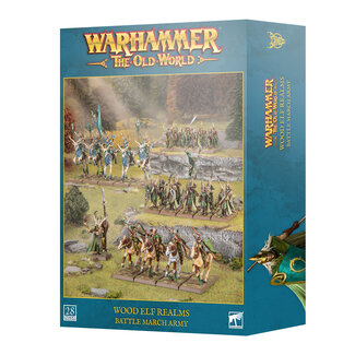 Games Workshop Wood Elf Realms: Battle March Army