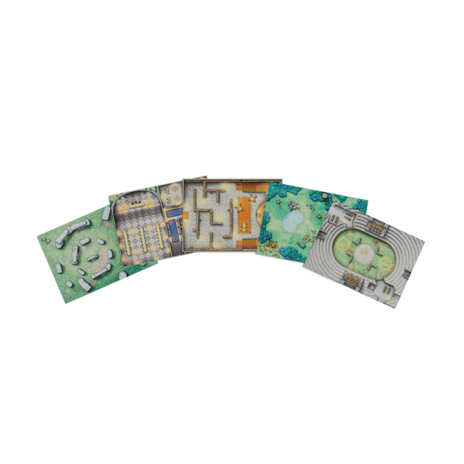 Wizards of the Coast Wizards of the Coast - Dungeons & Dragons: Arcana Unleashed - Map Pack (eng)