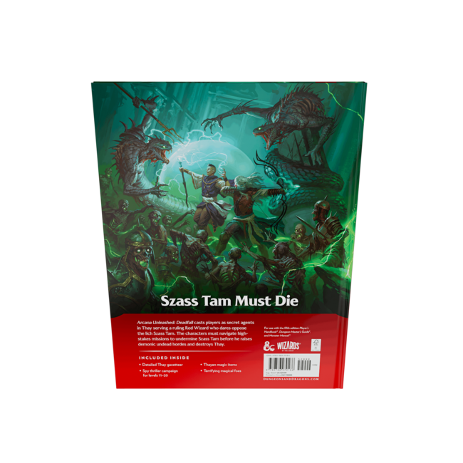 Wizards of the Coast Wizards of the Coast - Dungeons & Dragons: Arcana Unleashed - Deadfall - Adventure Expansion (eng)