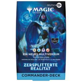 Magic: The Gathering Zersplitterte Realität: Commander Deck - Ein Neues Multiversum (deu)