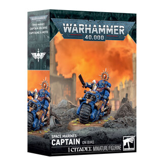Games Workshop Space Marines: Captain on Bike