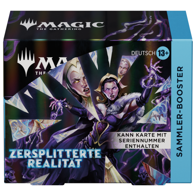 Magic: The Gathering Wizards of the Coast - Magic: The Gathering - Zersplitterte Realität: Collector Booster Display (deu)