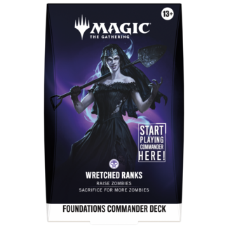 Magic: The Gathering Foundations: Commander Deck - Wretched Ranks (eng)