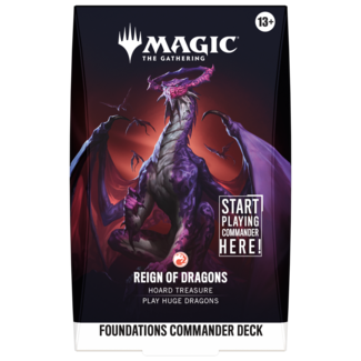 Magic: The Gathering Foundations: Commander Deck - Reign of Dragons (eng)