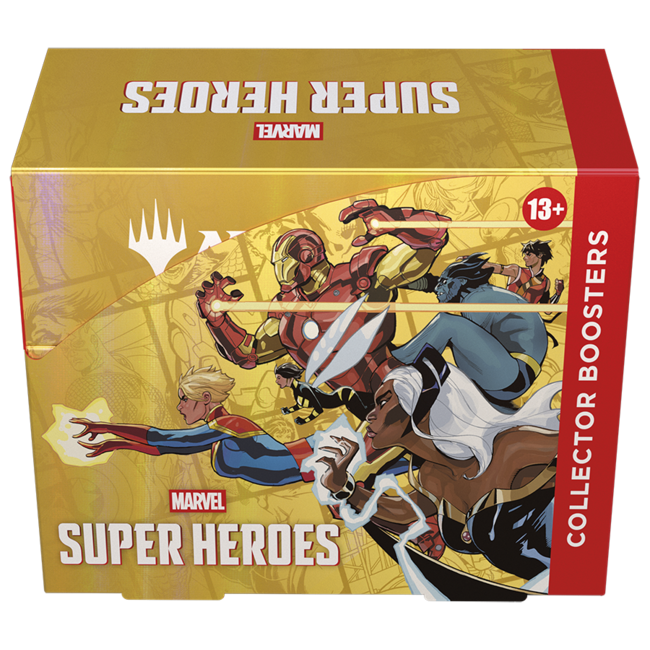 Magic: The Gathering Wizards of the Coast - Magic: The Gathering - Marvel Super Heroes: Collector Booster Display (eng)