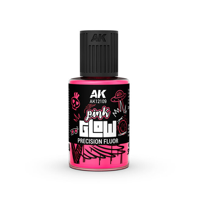 AK Interactive Glow Precision Fluor - Pink