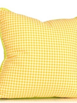 Yellow pillow