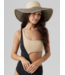 VMVivi Straw Hat Irish Cream Black