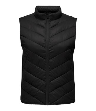 Carsophie Mix Fitted Waistcoat Otw Black