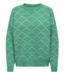 Carjullian Ls Pullover Ex Knt Deep Mint/Sharp Gree