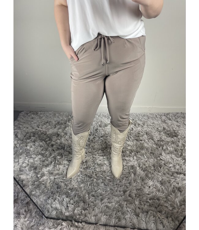 Broek D-2102 Taupe