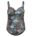 CARELLY SWIMSUIT Whisper Pink FALL FLOWERS & LEO