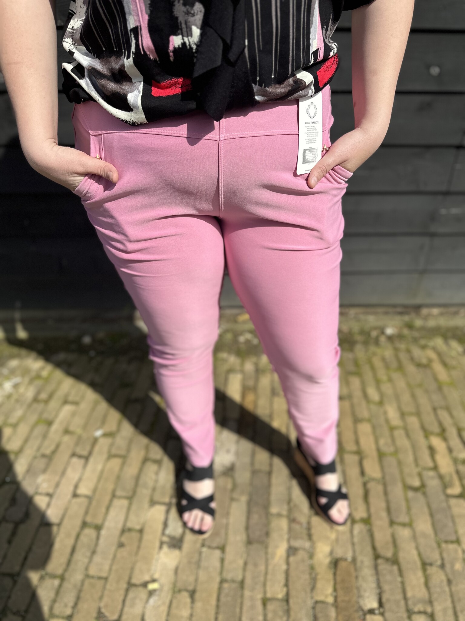 Paarse suède damesriem | H.A.N. | Megan | Leatherbelove - Leatherbelove