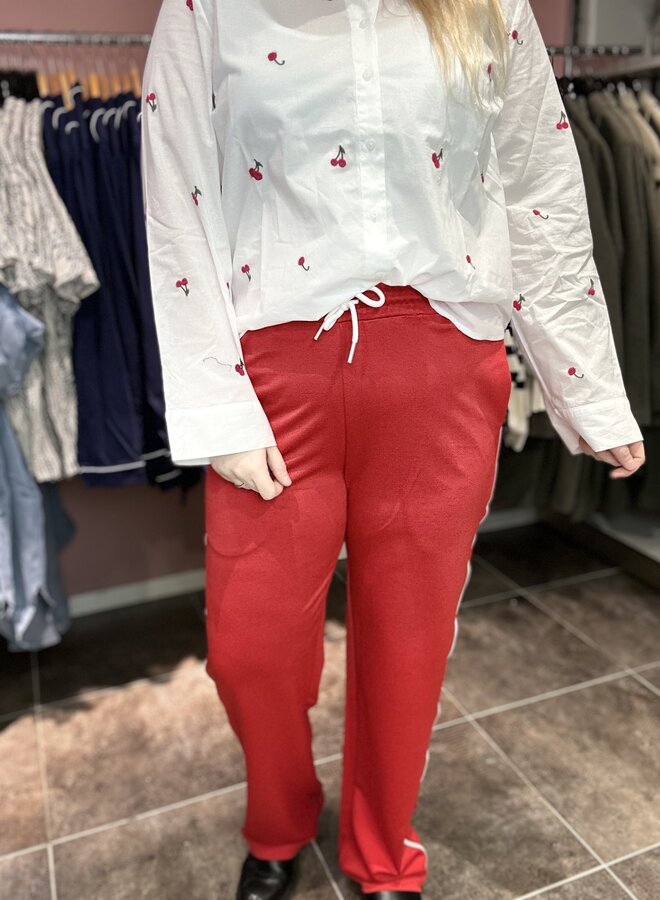 CARCARMEN STRIPE PANT PNT High Risk Red/2 STRIPES