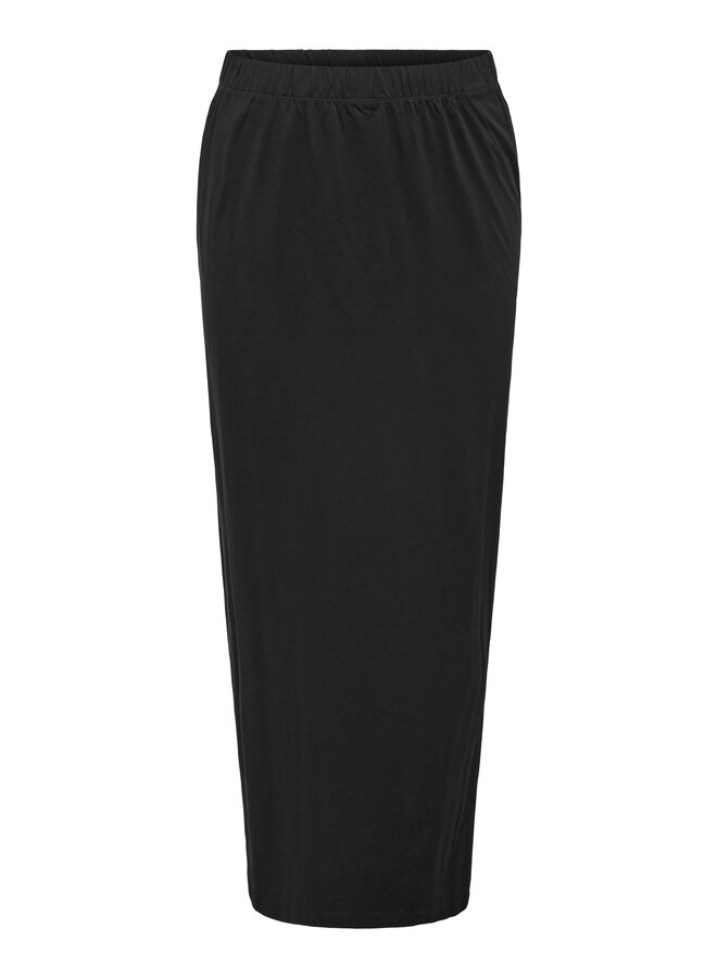 CARMAY LIFE LONG SKIRT JRS Black