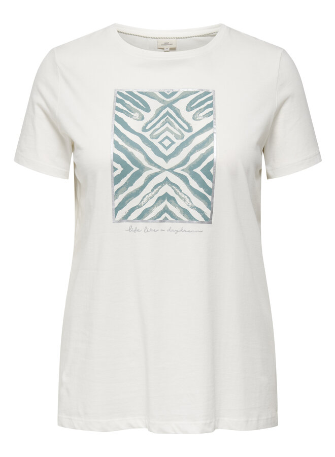 CARBOOSTERY LIFE SS REG TEE JRS Cloud Dancer Tribe