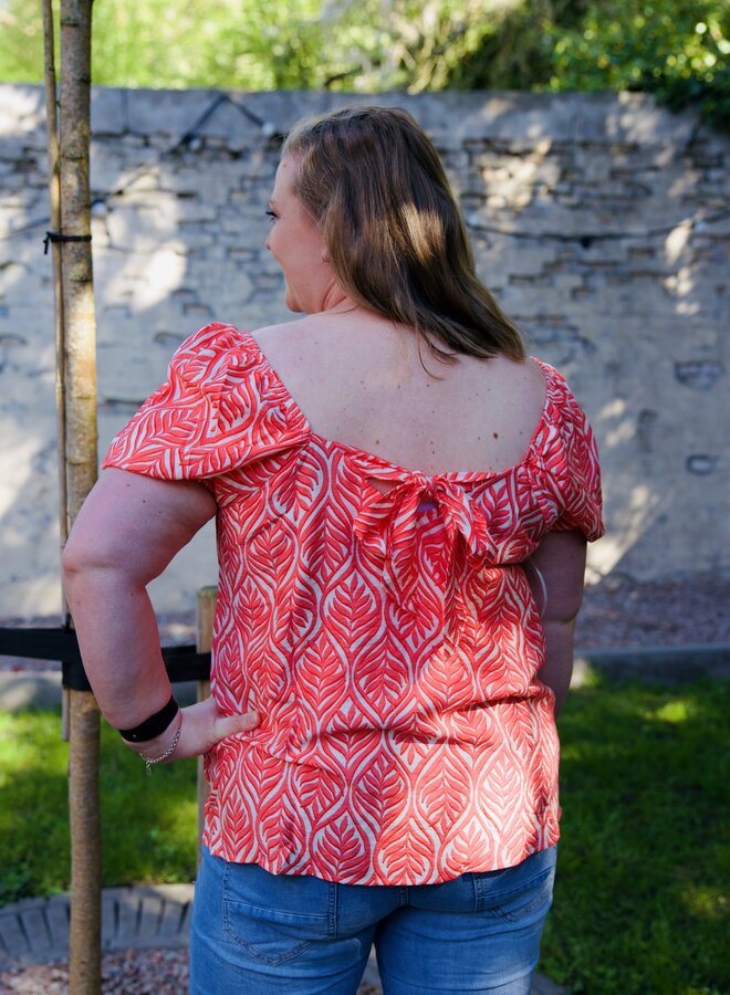 VMCDANA S/S TOP WVN BTQ CUR GA Dubarry/DANA