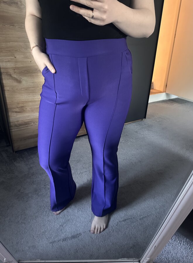 Broek Kim flared (meerdere kleuren)