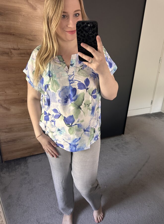 Shirt flower (meerdere kleuren)