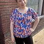 Blouse bloem (meerdere kleuren)
