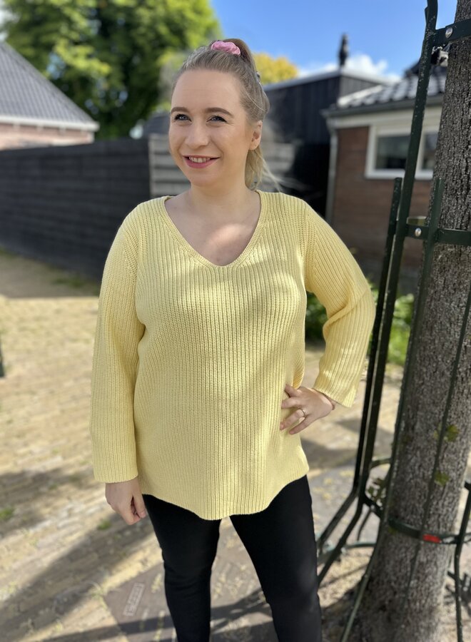 KCmirina Pullover 120720 Mellow Yellow