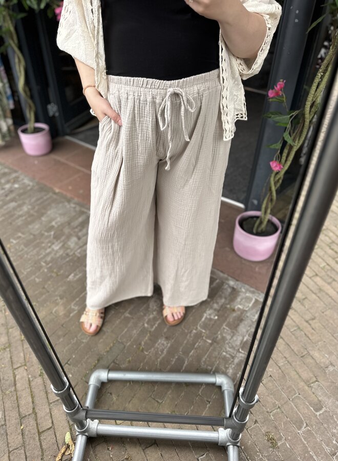 Broek Mousseline (meerdere kleuren)