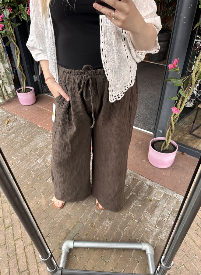 Broek Mousseline (meerdere kleuren)