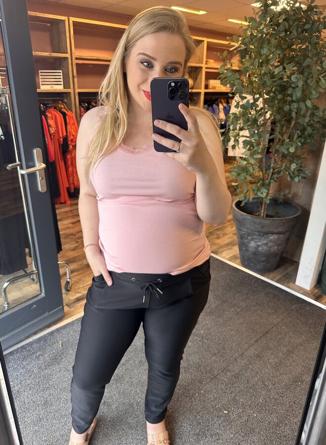 Top v hals kant (meerdere kleuren)