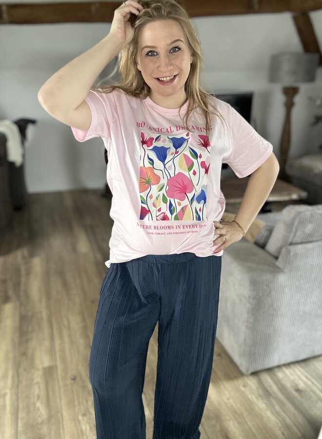 CARTRUDY S/S BOXY TEE JRS Cherry Blossom/Print Botanical