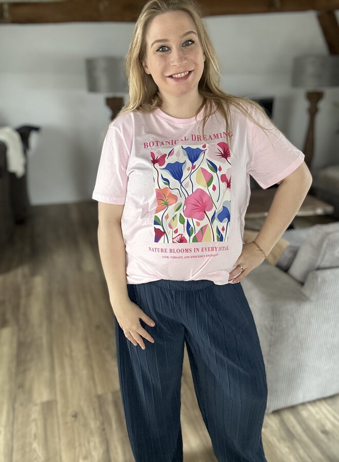 CARTRUDY S/S BOXY TEE JRS Cherry Blossom/Print Botanical