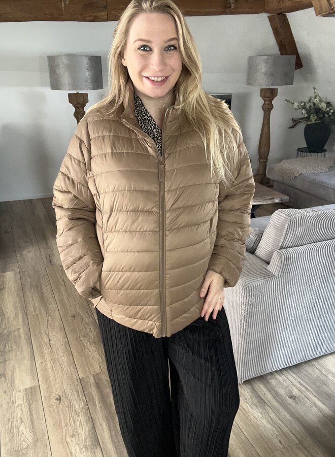CARTAHIA LW QUILTED JACKET OTW NOOS Cocoa Créme