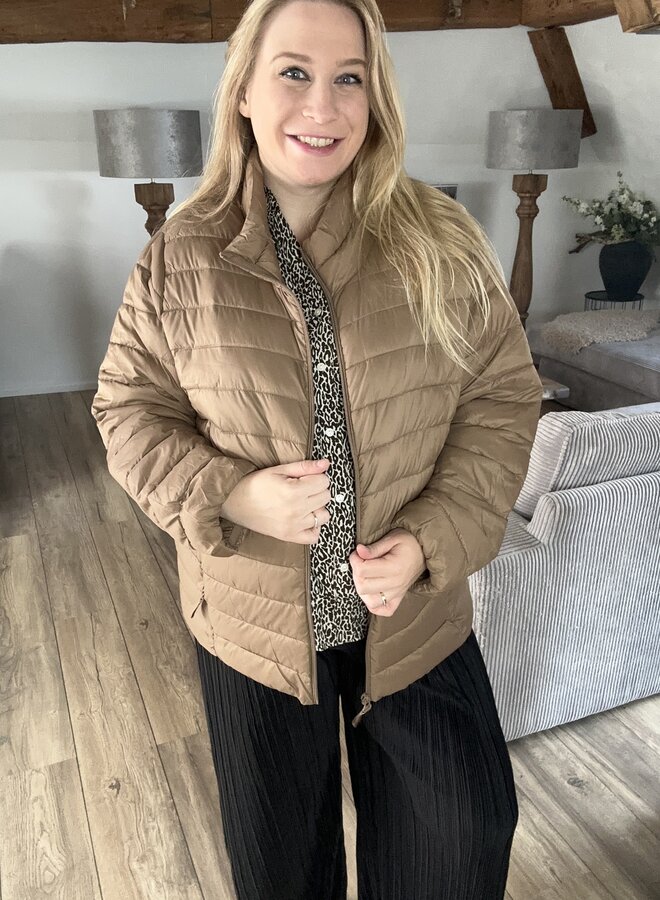 CARTAHIA LW QUILTED JACKET OTW NOOS Cocoa Créme