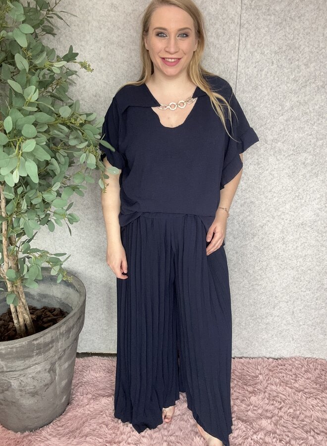 Plissé broek Evi (meerdere kleuren)