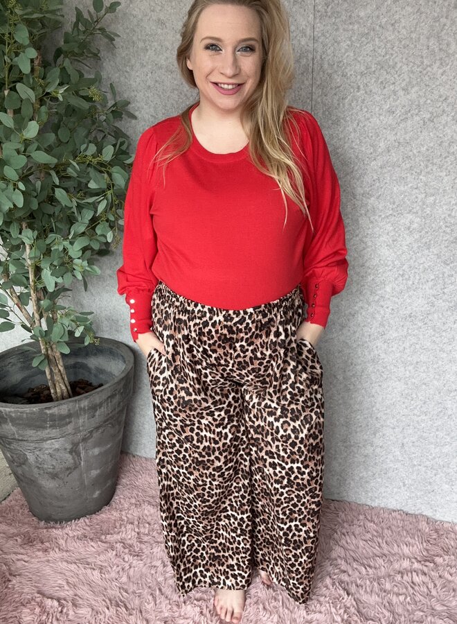 KClizzy LS pullover 10582915 True Red