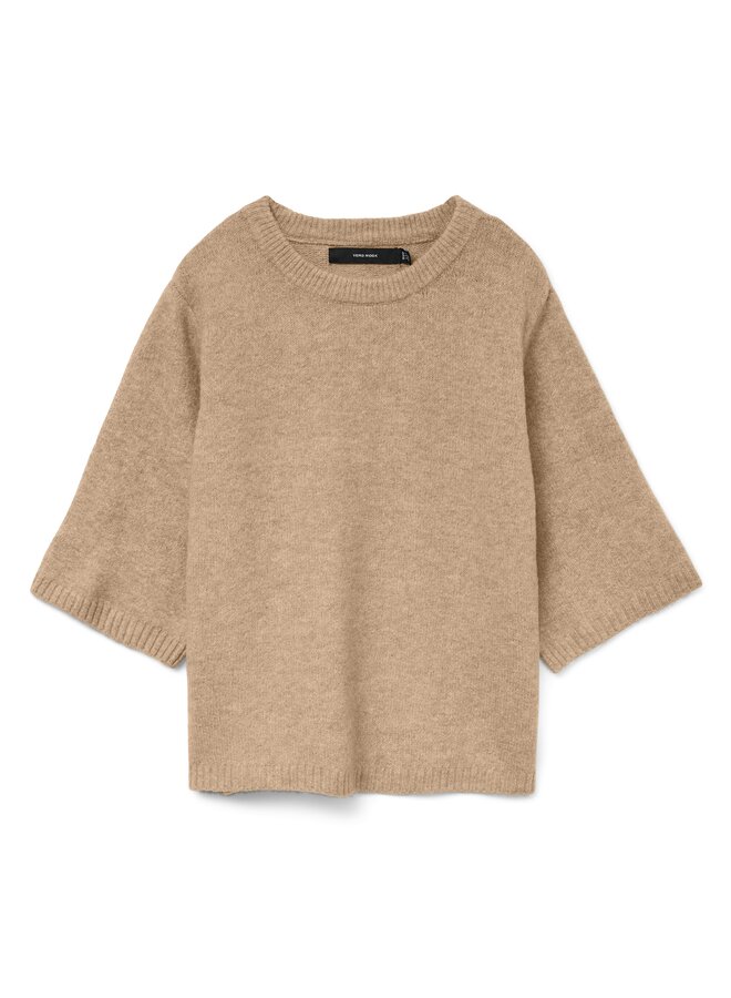 VMCBOOM 2/4 O-NK OVERSIZE PULLOVE GA CUR Warm Taupe/MELANGE