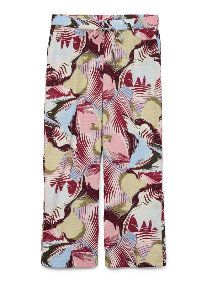 VMCRUBY FIE MW STRAIGHT PANT WVN GA CUR Karanda Red/Fie