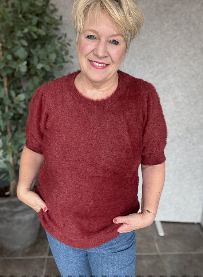 VMCALINA 2/4 O-NECK PULLOVER BOO CUR Syrah